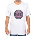 Camiseta Quiksilver Circle Game - Masculina BRANCO