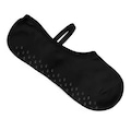 Meia Sapatilha Selene Pilates Anti Derrapante - Adulto PRETO
