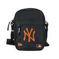 Mini Bolsa Transversal New Era MLB New York Yankees Preta New Era PRETO/LARANJA