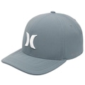Boné Aba Curva Hurley Icon - Snapback - Adulto CINZA