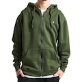 Blusão Com Capuz Volcom Aberto Single Stone -Masculino VERDE