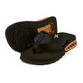 Chinelo Kenner Rakka - Masculino PRETO/OURO