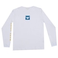 Camiseta Hang Loose Manga Longa Aloha - Masculina BRANCO