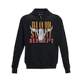 Blusão de Moletom com Capuz Under Armour Project Rock Originators FZ - Masculino PRETO