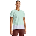 Camiseta Under Armour Charged Cotton - Feminina AZUL