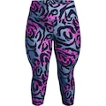 Calça Capri Under Armour HeatGear Print - Feminina AZUL