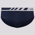 Cueca Slip Lupo Microfibra sem Costura - Adulto AZUL ESCURO