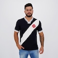 Camisa do Vasco da Gama 74 Retrô - Masculina PRETO