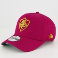Boné Aba Curva New Era Fluminense Grená - Snapback - Adulto VERMELHO