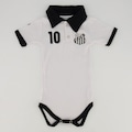 Body Polo do Santos Torcida Baby Number - Infantil BRANCO