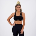 Top Puma Nadador Sem Costura - Feminino PRETO