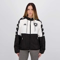 Jaqueta Corta Vento do Botafogo 2021 Kappa - Feminina PRETO