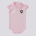 Body do Botafogo Torcida Baby - Infantil ROSA