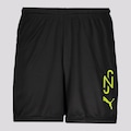 Bermuda Puma Neymar Jr Njr Teamliga - Infantil PRETO