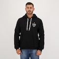 Blusão de Moletom Futfanatics Canguru Atlético Mineiro Retrô - Masculino PRETO