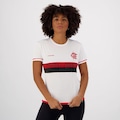 Camisa do Flamengo Braziline Approval - Feminina BRANCO