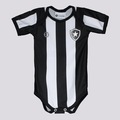 Body do Botafogo Stripe Ii Torcida Baby - Infantil PRETO