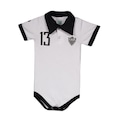 Body Polo do Atlético Mineiro Torcida Baby - Infantil BRANCO