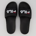 Chinelo Fila Drifter Basic Logo - Masculino PRETO