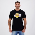 Camiseta New Era Nba Los Angeles Lakers 1947 - Masculina PRETO
