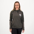 Blusão Com Capuz do Santos Utter - Feminino CINZA