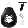 Kit Boxe Gorilla - Saco de Pancada Gota +  Gancho de Teto - Saco Boxe Tipo Pera + Suporte de Teto Nao Se Aplica