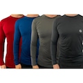 Kit de Camisas Térmicas LJ Camisas UV Ice Proteção UV50+ - Unissex PRETO