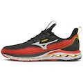 Tênis Mizuno Wave Legend - Masculino PRETO/VERMELHO