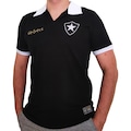 Camisa Botafogo RetroMania Nilton Santos - Masculino PRETO