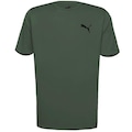 Camiseta Puma Manga Curta Active Small Logo - Masculina VERDE ESCURO
