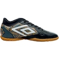Chuteira Futsal Umbro Tocco Ii Club - Adulto PRETO/AMARELO