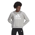 Blusão adidas Essentials - Feminino CINZA MESCLA