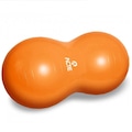 Bola Feijao Peanut Ball Acte Sports - T22  Pilates e Yoga - com Bomba de Ar LARANJA