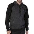 Blusão Com Capuz Hurley Canguru Points - Masculino PRETO