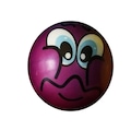 Bolinha Fortalecedora Gold Sports Emoji e Anti-Stress Soft ROXO