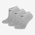 Meia Esportiva Penalty Cano Invisível Kit 3 Pares X T - 39 ao 44 - Adulto CINZA