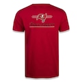 Camiseta New Era NFL Tampa Bay Buccaneers Core Compose - Masculina VERMELHO