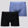 Kit de Cueca Lupo Elastic - 2 unidades PRETO