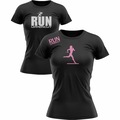 Kit de Camisetas Uppercut Running UV-50+ com 2 unidades - Feminina PRETO