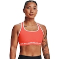 Top Fitness Under Armour Crossback Mid Bra - Feminino LARANJA