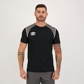 Camiseta Masculina Umbro Manga Curta PRETO