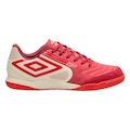 Chuteira Futsal Umbro Pro 5 Bump Club - Adulto VERMELHO/BRANCO