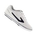 Chuteira Futsal Topper Dominator 3 - Adulto BRANCO/AZUL ESC