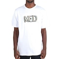 Camiseta Mcd Regular Ondulação - Masculina BRANCO
