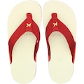 Chinelo Kenner NK6 - Masculino VERMELHO/BRANCO