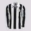 Camisa Manga Longa Futfanatics Atlético Mineiro Retrô 1914 - Masculina PRETO