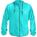 Jaqueta Corta Vento com Capuz WSS Light Summer Brasil - Masculina AZUL CLARO