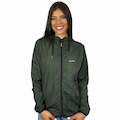 Jaqueta Corta Vento com Capuz WSS Light Militar Bike II - Feminina VERDE
