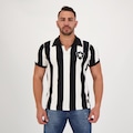 Camisa Futfanatics Botafogo Retrô 1962 7 - Masculina PRETO