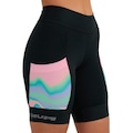 Bermuda de Compressão HUPI Run Longa Boreal - Feminina PRETO